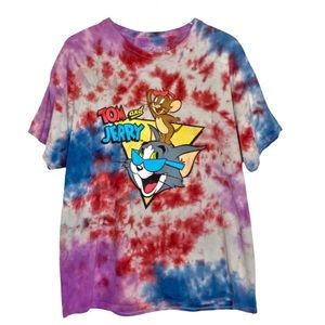 Tom & Jerry Tie Dye Tee